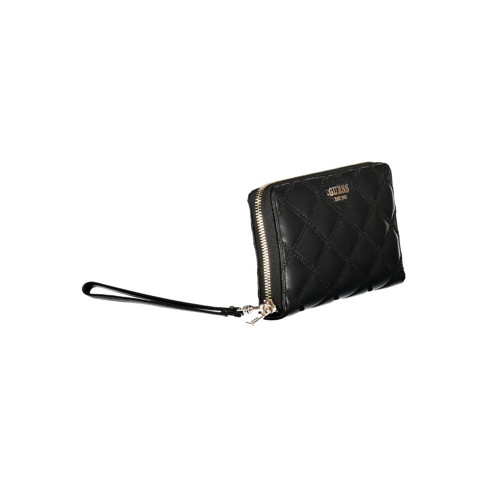 Guess Jeans Black Polyethylene Wallet