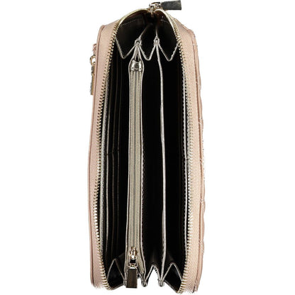 Guess Jeans Pink Polyethylene Wallet