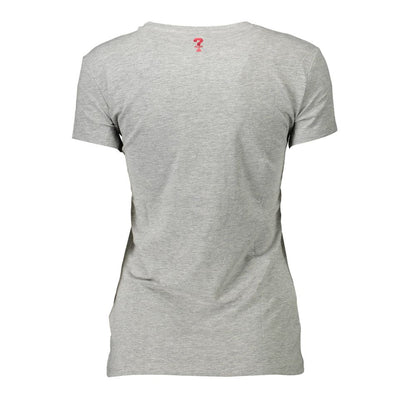 Guess Jeans Gray Cotton Tops & T-Shirt