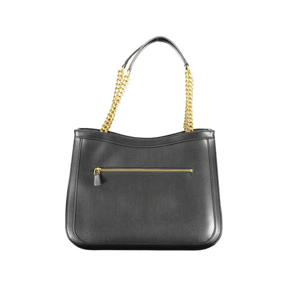 Guess Jeans Black Polyethylene Handbag
