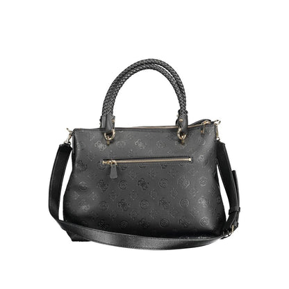 Guess Jeans Black Polyethylene Handbag