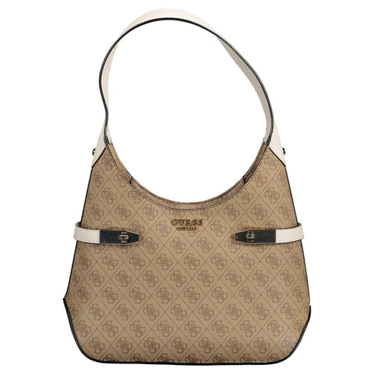 Guess Jeans Beige Polyethylene Handbag