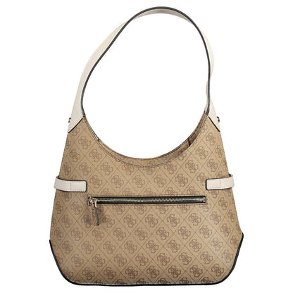 Guess Jeans Beige Polyethylene Handbag