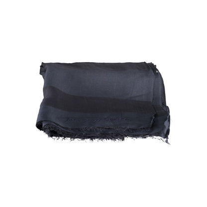 Tommy Hilfiger Blue Cotton Scarf