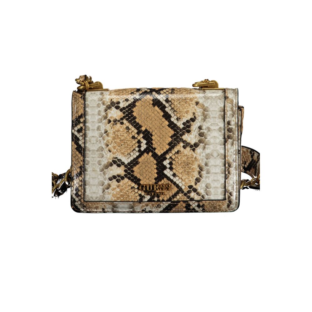 Guess Jeans Beige Polyethylene Handbag