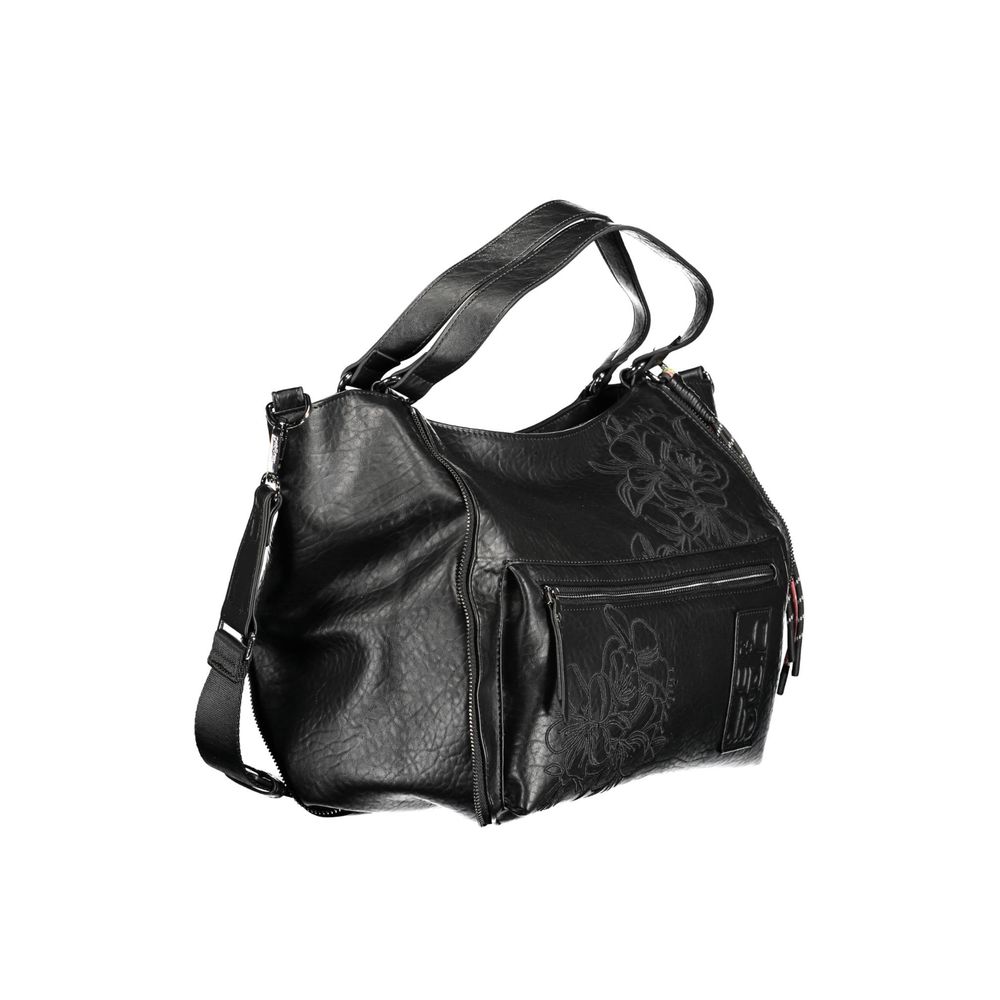Desigual Black Polyethylene Handbag