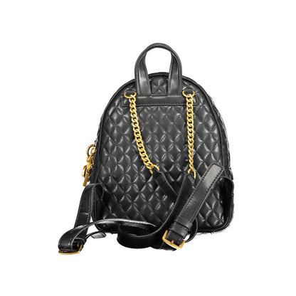 Guess Jeans Black Polyethylene Backpack