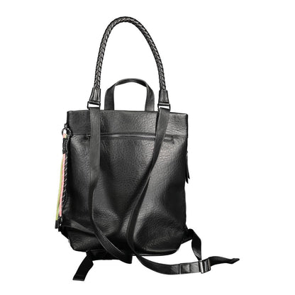 Desigual Black Polyethylene Backpack
