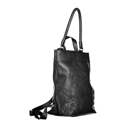 Desigual Black Polyethylene Backpack