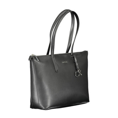 Calvin Klein Black Polyester Handbag