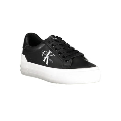 Calvin Klein Black Polyester Sneaker