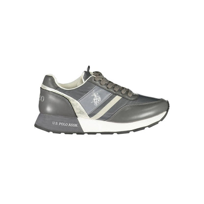 U.S. POLO ASSN. Gray Polyester Sneaker