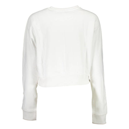 Calvin Klein White Polyester Sweater