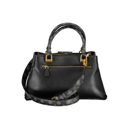 Guess Jeans Black Polyethylene Handbag