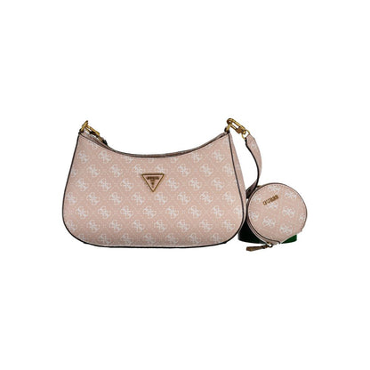 Guess Jeans Pink Polyethylene Handbag