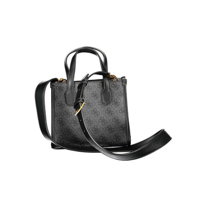 Guess Jeans Black Polyethylene Handbag