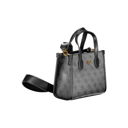 Guess Jeans Black Polyethylene Handbag