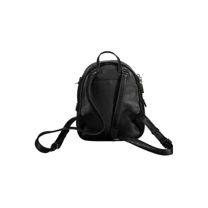 Guess Jeans Black Polyethylene Backpack