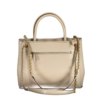 Guess Jeans Beige Polyethylene Handbag