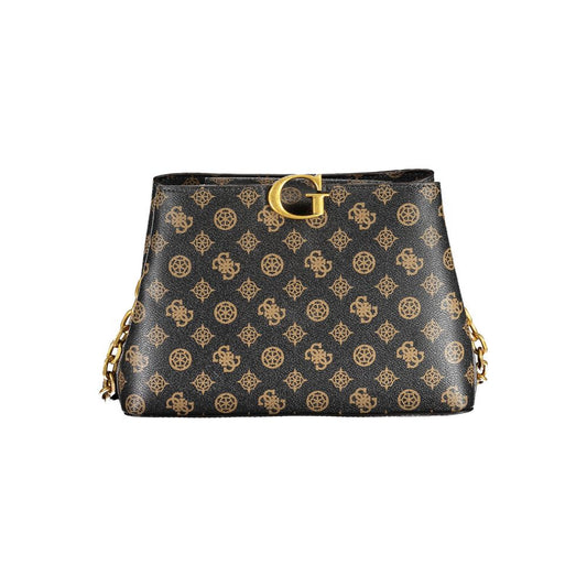 Guess Jeans Brown Polyethylene Handbag