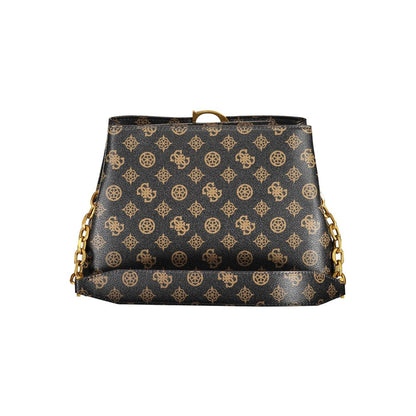 Guess Jeans Brown Polyethylene Handbag