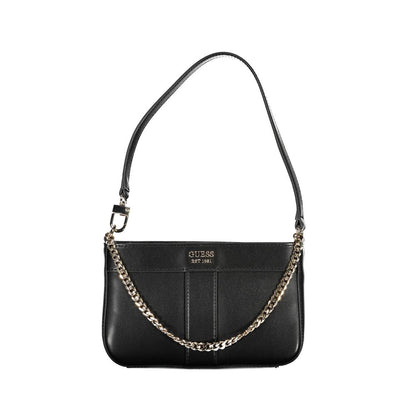 Guess Jeans Black Polyethylene Handbag