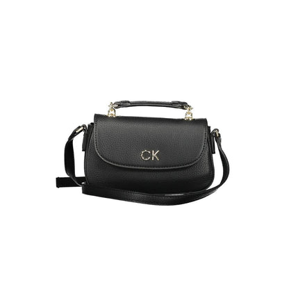 Calvin Klein Black Polyester Handbag