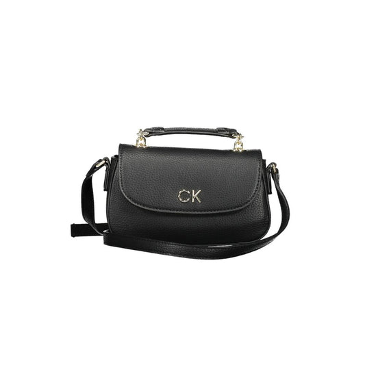 Calvin Klein Black Polyester Handbag