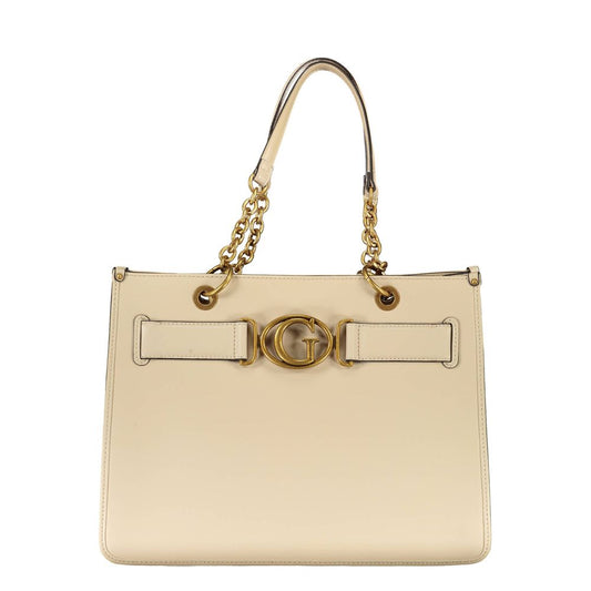 Guess Jeans Beige Polyethylene Handbag