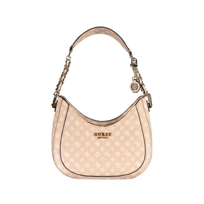 Guess Jeans Pink Polyethylene Handbag