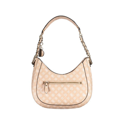 Guess Jeans Pink Polyethylene Handbag