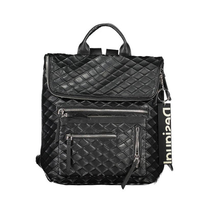 Desigual Black Polyethylene Backpack