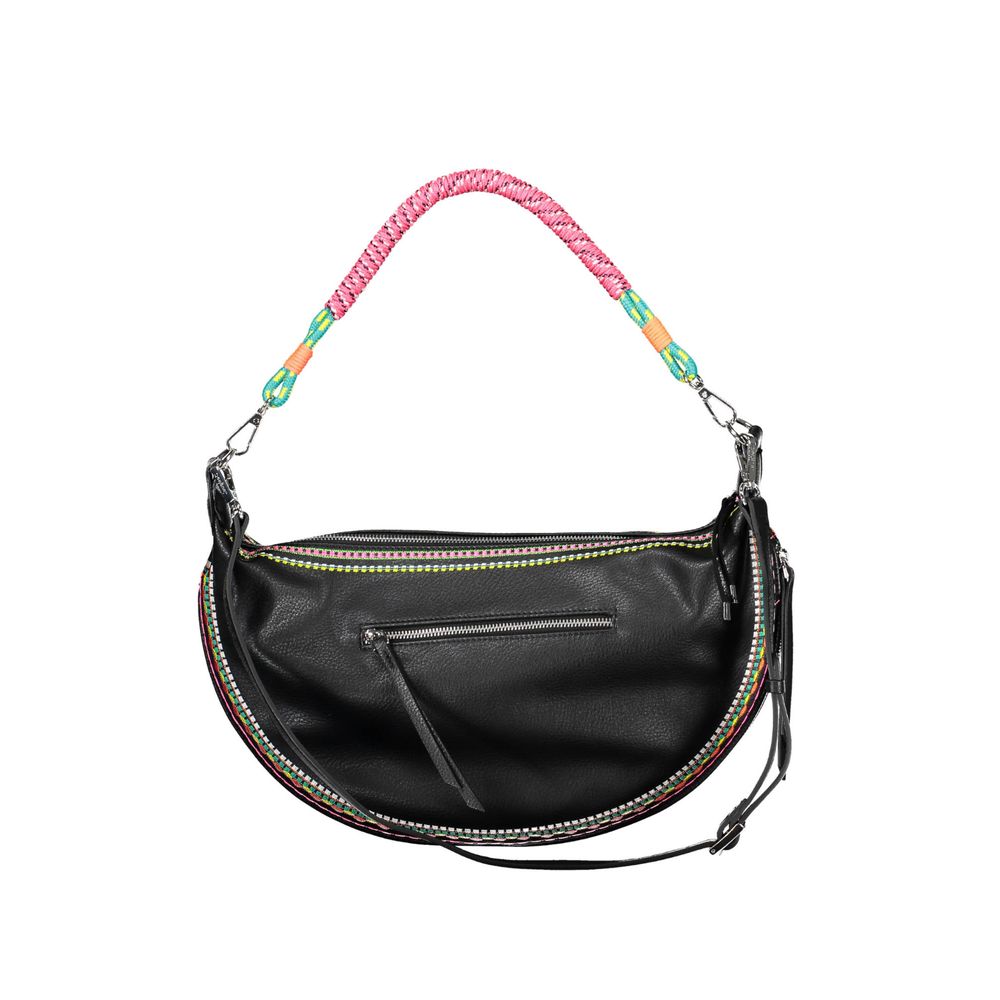 Desigual Black Polyethylene Handbag