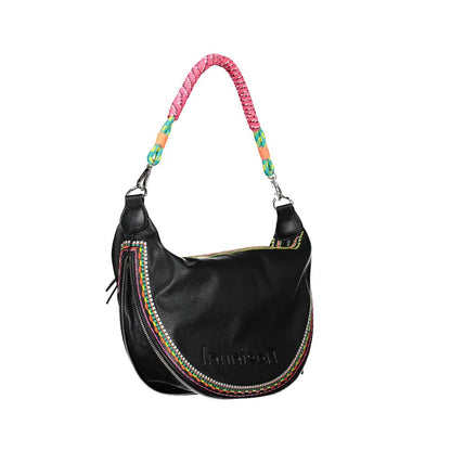 Desigual Black Polyethylene Handbag