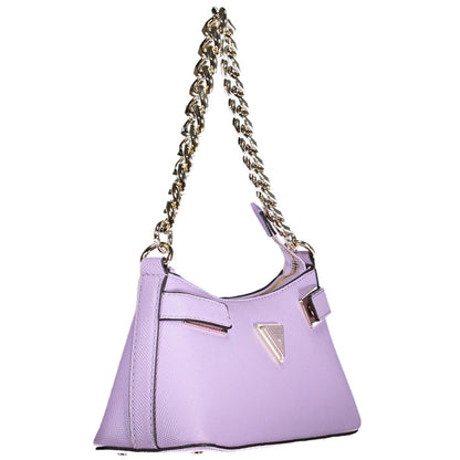 Guess Jeans Purple Polyethylene Handbag
