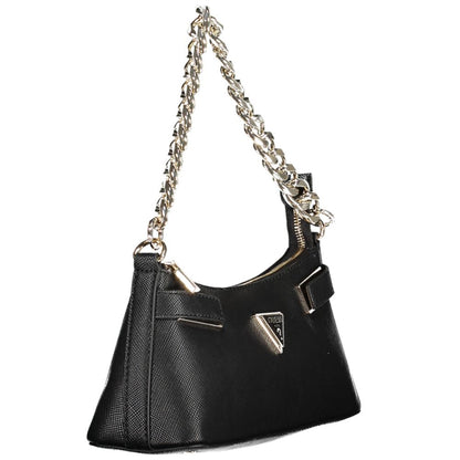 Guess Jeans Black Polyethylene Handbag