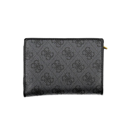 Guess Jeans Black Polyethylene Wallet