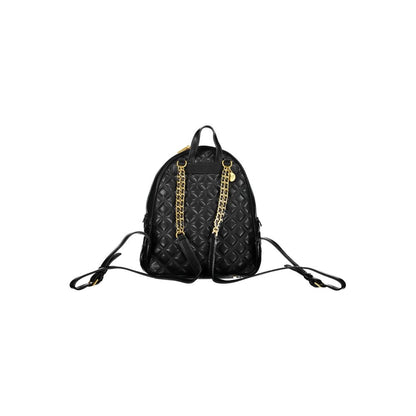 Guess Jeans Black Polyethylene Backpack