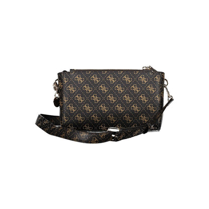 Guess Jeans Brown Polyethylene Handbag