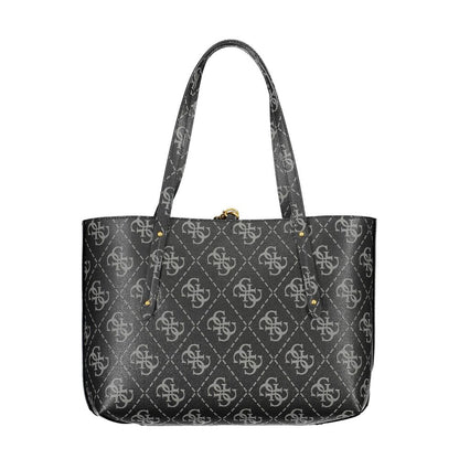Guess Jeans Black Polyethylene Handbag