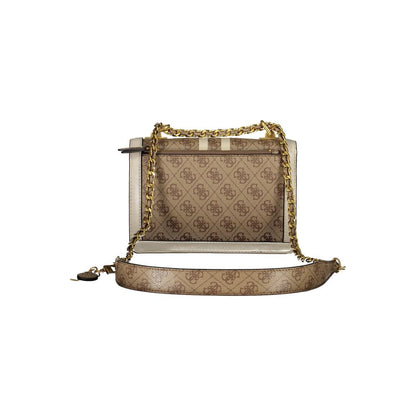 Guess Jeans Beige Polyethylene Handbag