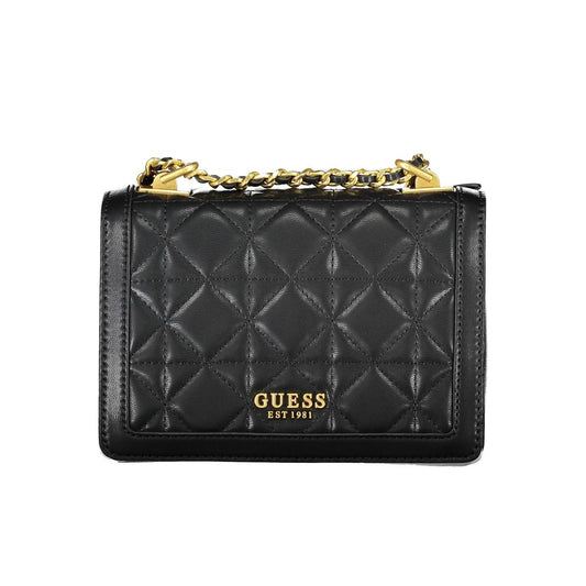 Guess Jeans Black Polyethylene Handbag