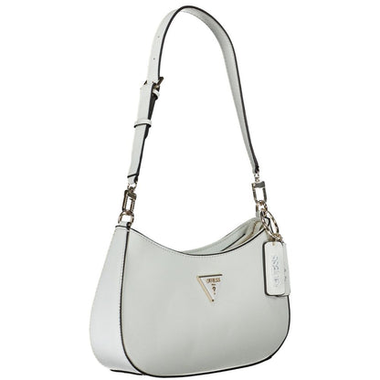Guess Jeans White Polyethylene Handbag
