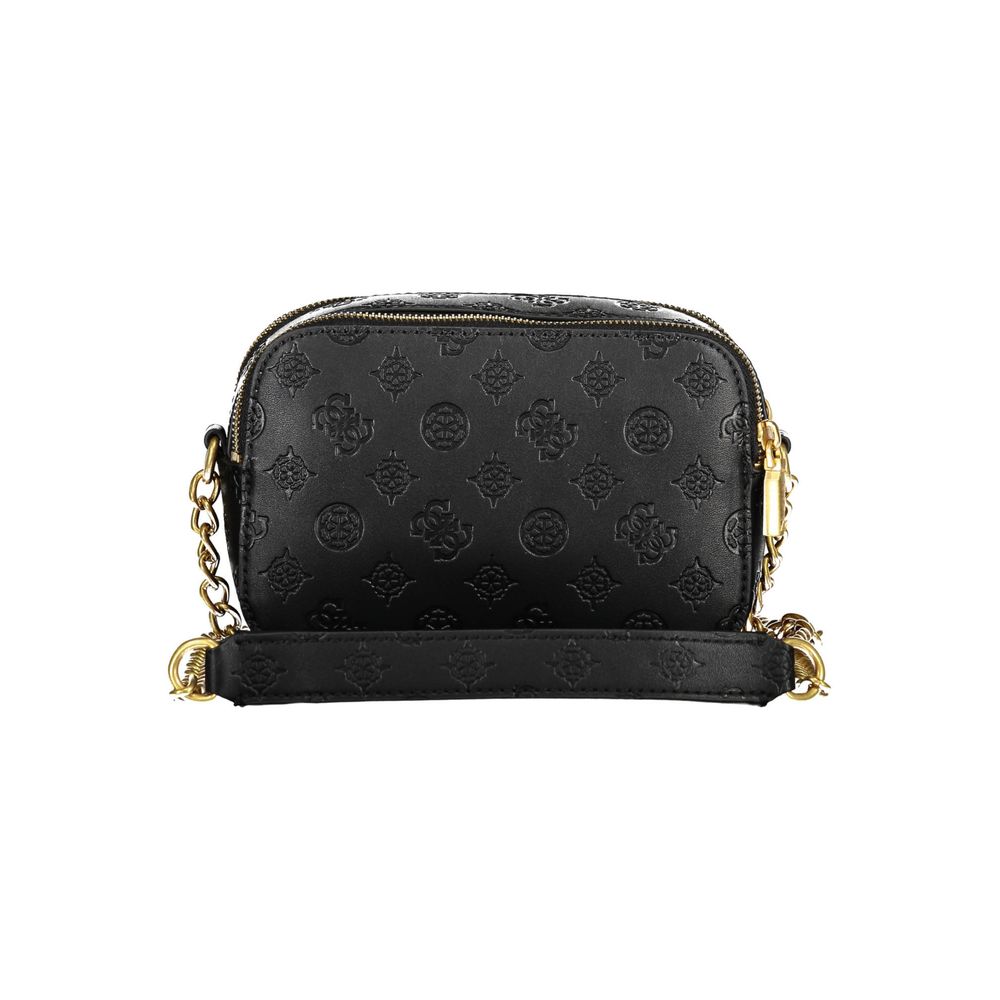 Guess Jeans Black Polyethylene Handbag