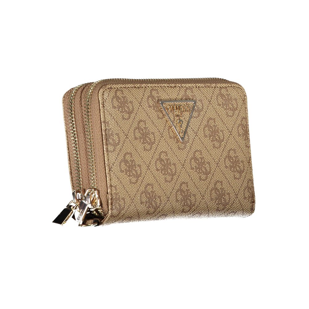 Guess Jeans Beige Polyethylene Wallet