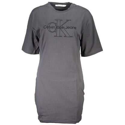 Calvin Klein Black Cotton Dress