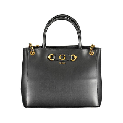 Guess Jeans Black Polyethylene Handbag