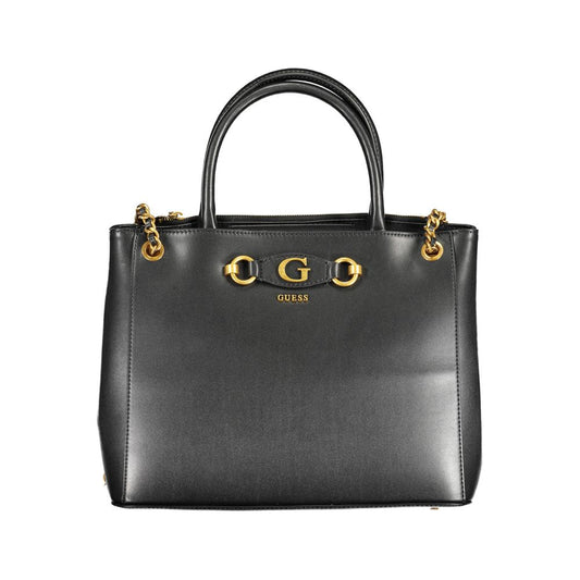Guess Jeans Black Polyethylene Handbag