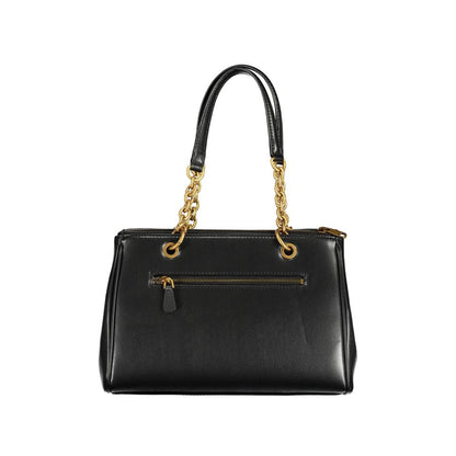 Guess Jeans Black Polyethylene Handbag