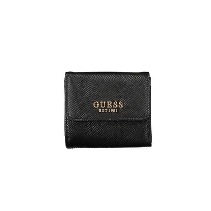 Guess Jeans Black Polyethylene Wallet